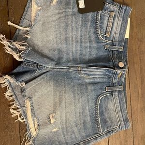 New with tags - L’Agence size 27 denim shorts